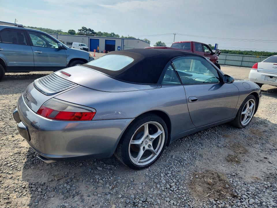 2002 Porsche 911 VIN WP0CA29962S654161 COPART salvage auction — MINOR DENT/SCRATCHES, Ar - Dealer Only Clean Title (P), sold $10,500 on 2026-07-27 (photo 3)