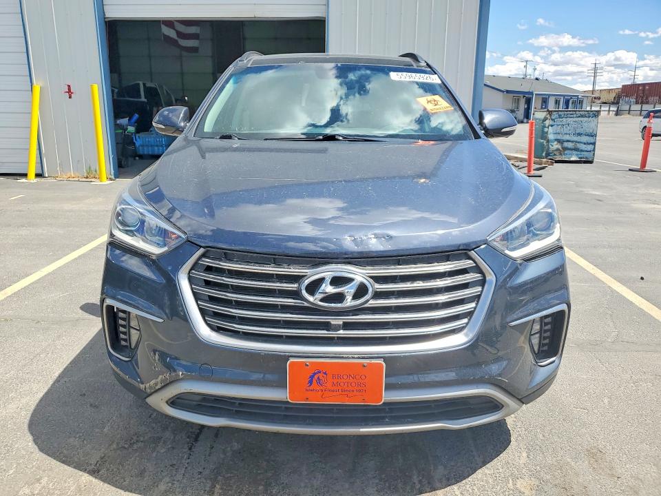 2017 Hyundai Santa fe VIN KM8SRDHF5HU165198 COPART salvage auction — FRONT END, Id - Salvage Certificate Of Title, sold $5,100 on 2026-07-23 (photo 5)