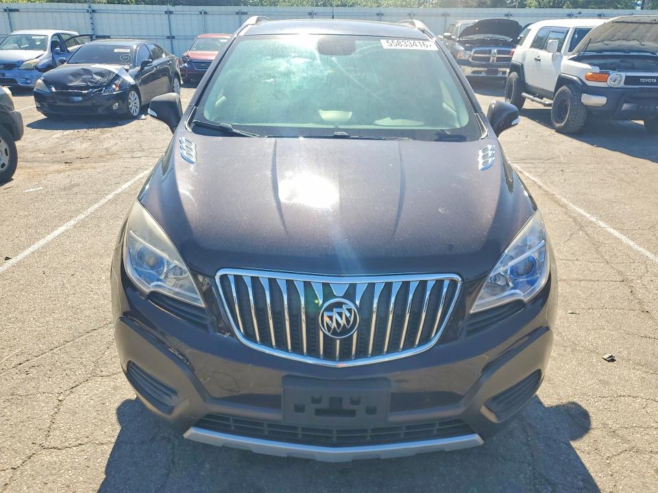 2014 Buick Encore VIN KL4CJASB5EB744519 COPART salvage auction — MINOR DENT/SCRATCHES, Oh - Certificate Of Title, sold $525 on 2026-07-29 (photo 5)