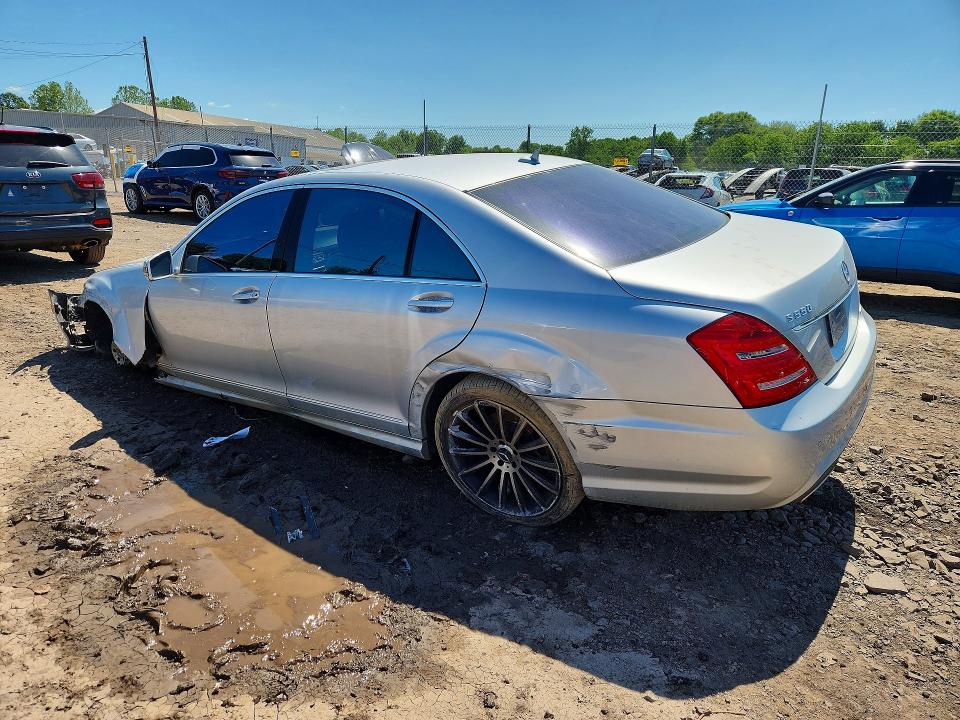 2011 Mercedes-benz S-klasse VIN WDDNG7BB9BA368916 COPART salvage auction — FRONT END, Pa - Certificate Of Salvage, sold $1,050 on 2026-08-17 (photo 2)