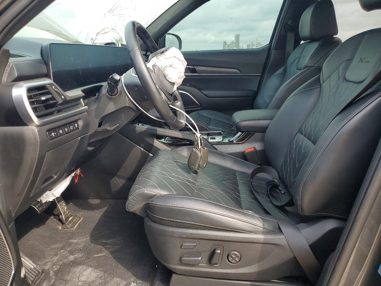 2024 Kia Telluride VIN 5XYP5DGC7RG481170 COPART salvage auction — Front End, TX - SALVAGE VEHICLE TITLE (P), sold $8,600 on 2026-07-09 (photo 7)