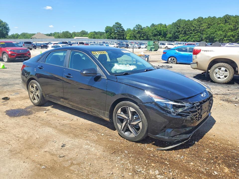2023 Hyundai Elantra VIN KMHLS4AG4PU466894 COPART salvage auction — FRONT END, MS - CERT OF TITLE-SALVAGED (P), sold $15 on 2026-07-24 (photo 4)