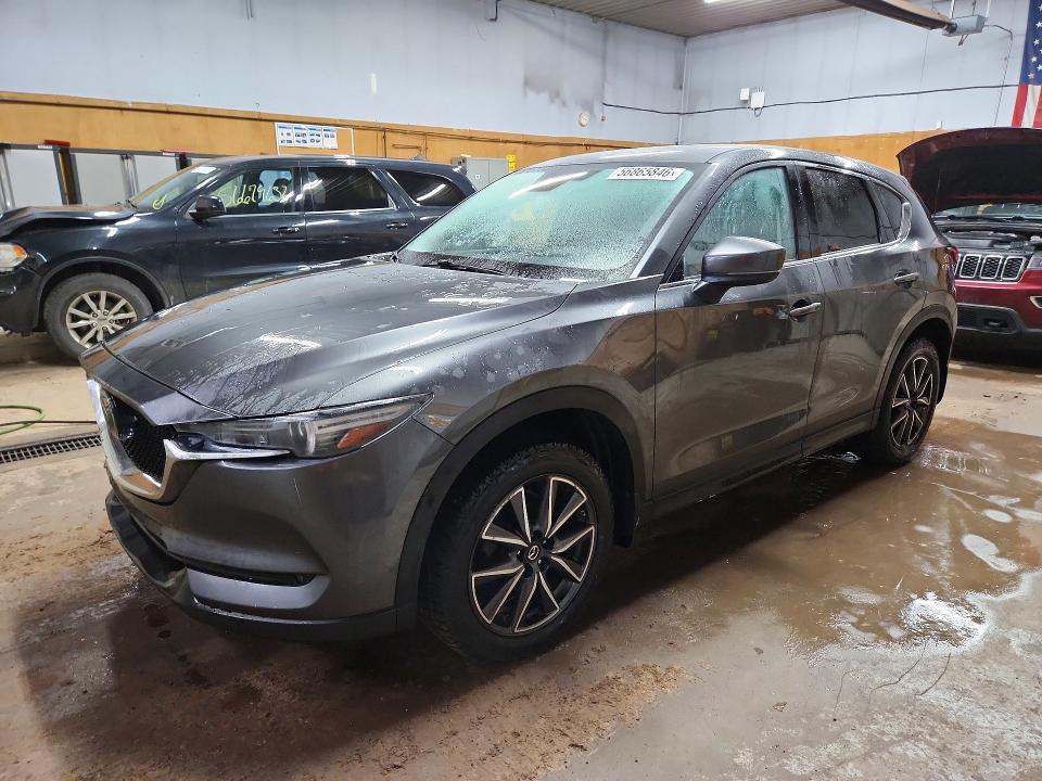 2017 Mazda Cx-5 VIN JM3KFBDL0H0156257 COPART salvage auction — REAR END, MI - CERTIFICATE OF TITLE, sold $1,700 on 2026-07-22 (photo 1)