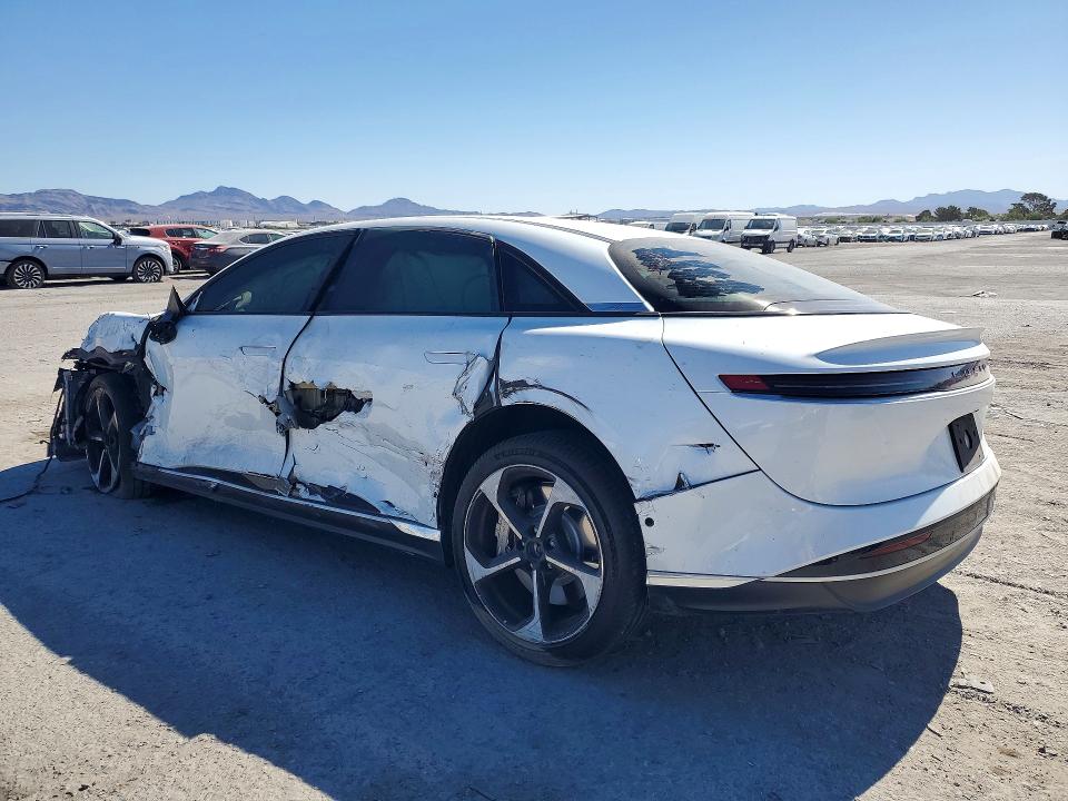 2023 Lucid VIN 50EA1PFAXPA008357 COPART salvage auction — FRONT END, Nv - Salvage Title, sold $5,000 on 2026-08-27 (photo 2)