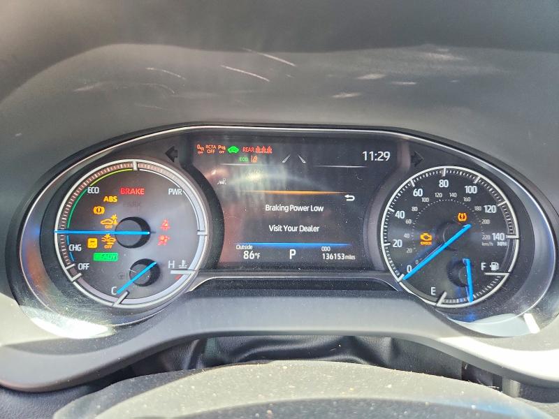 2021 Toyota Venza VIN JTEAAAAH0MJ023429 COPART salvage auction — REAR END, Ca - Salvage Certificate, sold $9,500 on 2026-07-10 (photo 9)