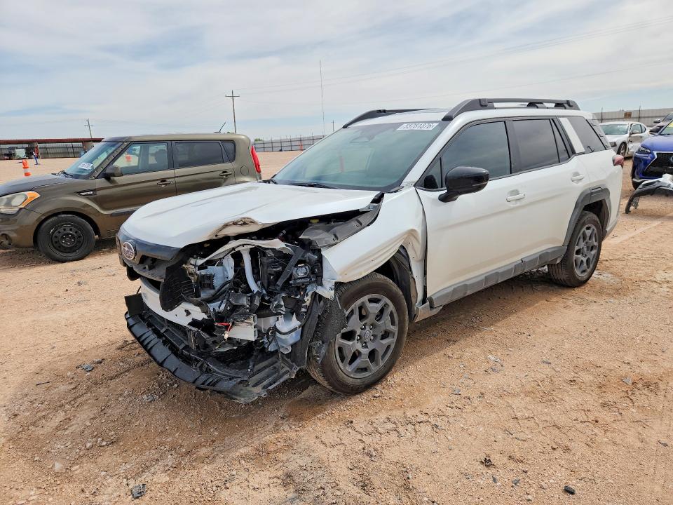 2026 Subaru Outback VIN JF2BUPBD6TY496161 COPART salvage auction — FRONT END, Tx - Salvage Vehicle Title, sold $12,100 on 2026-07-22 (photo 1)