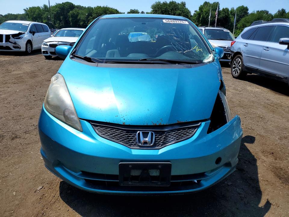 2013 Honda Fit VIN JHMGE8H31DC021732 COPART salvage auction — FRONT END, Ct - Cert Of Title-Salvage, sold $975 on 2026-07-16 (photo 5)