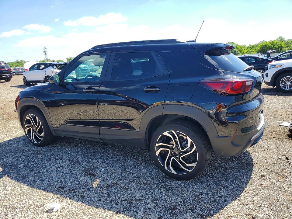 2025 Chevrolet VIN KL79MTSL2SB133609 COPART salvage auction — HAIL, Il - Salvage Certificate, sold $11,000 on 2026-07-29 (photo 2)