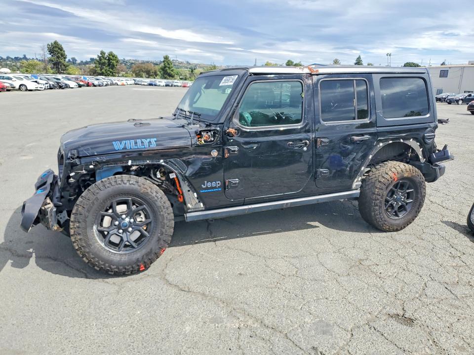 2024 Jeep Wrangler / VIN 1C4RJXN66RW203494 COPART salvage auction — FRONT END, CA - SALVAGE CERTIFICATE, sold $10,900 on 2026-07-31 (photo 1)