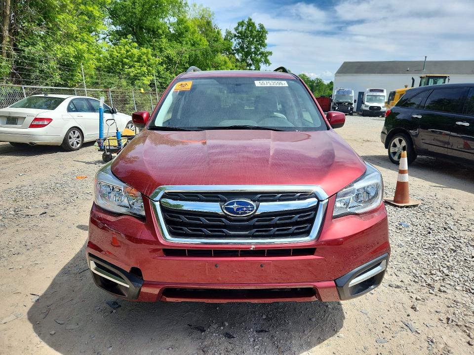 2017 Subaru Forester VIN JF2SJAEC4HH432717 COPART salvage auction — REAR END, Oh - Cert Of Title-Salvage, sold $825 on 2026-07-29 (photo 5)