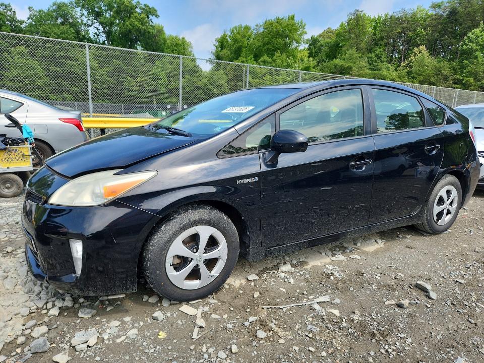 2012 Toyota VIN JTDKN3DU3C5427835 COPART salvage auction — FRONT END, Md - Cert Of Salvage > 75% Damage, sold $1,250 on 2026-07-28 (photo 1)
