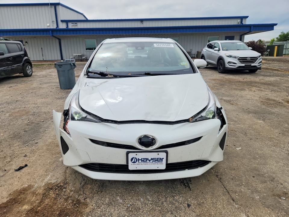 2017 Toyota Prius VIN JTDKARFU2H3042782 COPART salvage auction — FRONT END, WI - CERTIFICATE OF TITLE, sold $625 on 2026-07-28 (photo 5)