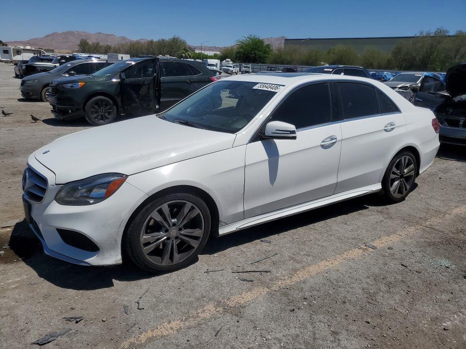 2016 Mercedes-benz E-klasse VIN WDDHF5KB4GB222333 COPART salvage auction — SIDE, Nv - Salvage Title, sold $3,650 on 2026-07-30 (photo 1)