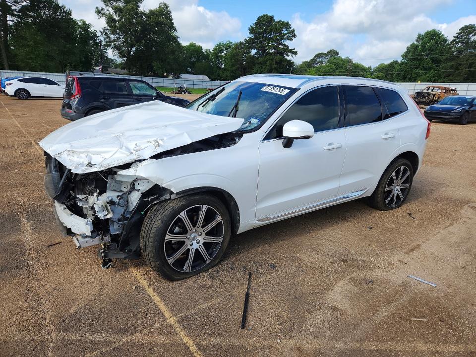 2021 Volvo Xc60 VIN YV4102DL5M1886205 COPART salvage auction — FRONT END, TX - SALVAGE VEHICLE TITLE (P), sold $3,750 on 2026-07-20 (photo 1)