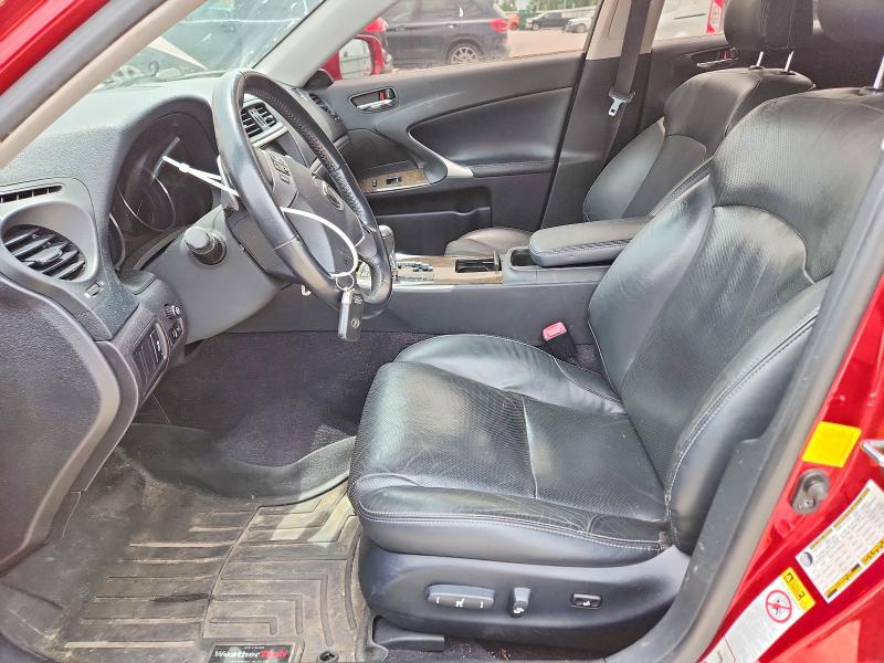 2012 Lexus Is VIN JTHCF5C28C5056361 COPART salvage auction — FRONT END, Oh - Cert Of Title-Rebuilt Salvage, sold $775 on 2026-07-02 (photo 7)