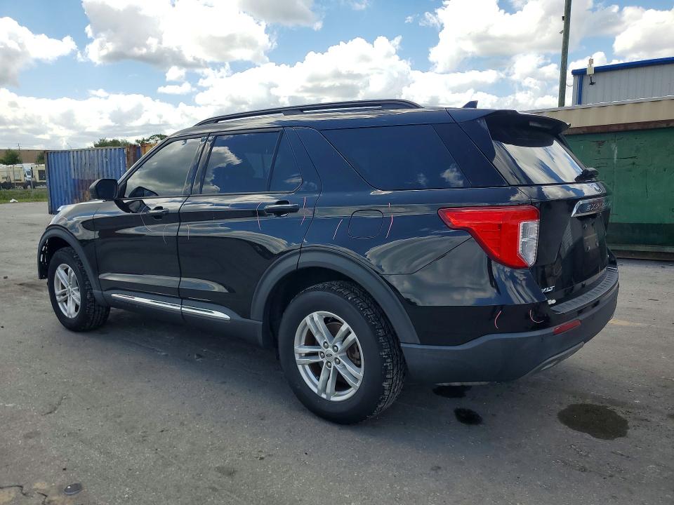 2020 Ford Explorer VIN 1FMSK8DH4LGA24908 COPART salvage auction — FRONT END, Fl - Cert Of Title Slvg Rebuildable, sold $7,500 on 2026-07-02 (photo 2)