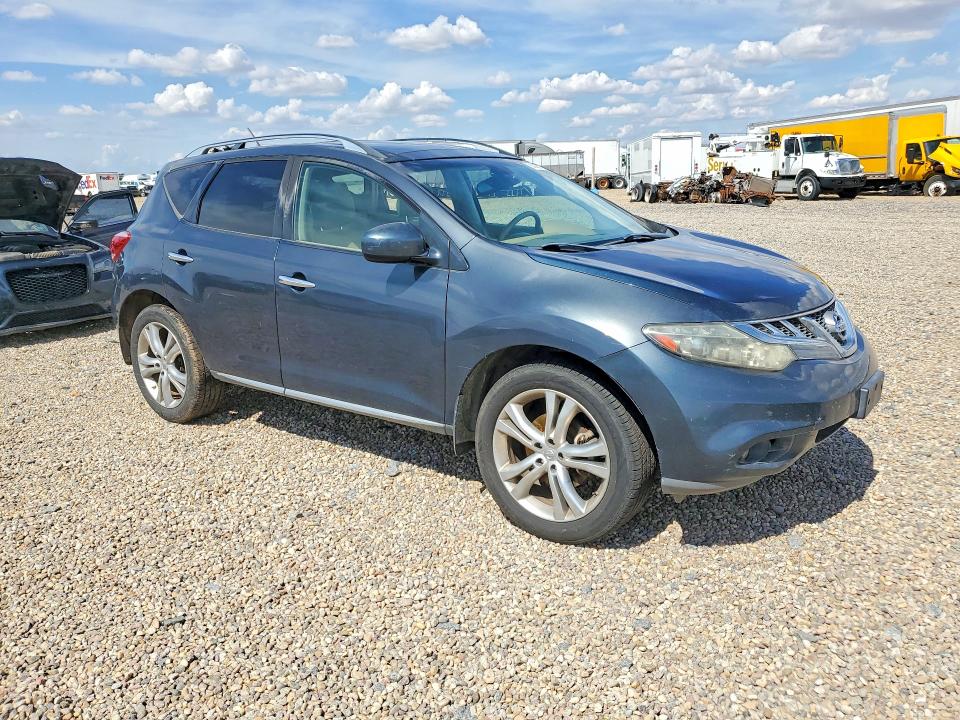 2011 Nissan Murano VIN JN8AZ1MU9BW060201 COPART salvage auction — SIDE, Tx - Salvage Vehicle Title, sold $525 on 2026-07-07 (photo 4)