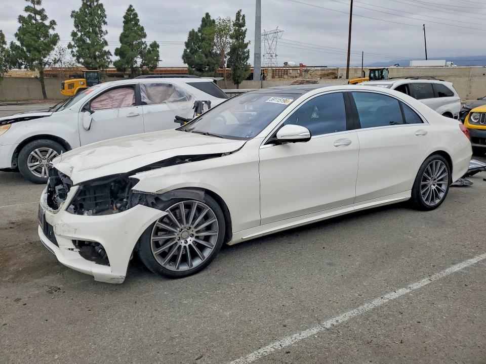 2016 Mercedes-benz S-klasse VIN WDDUG6DB4GA245678 COPART salvage auction — FRONT END, CA - SALVAGE CERTIFICATE, sold $5,700 on 2026-07-28 (photo 1)