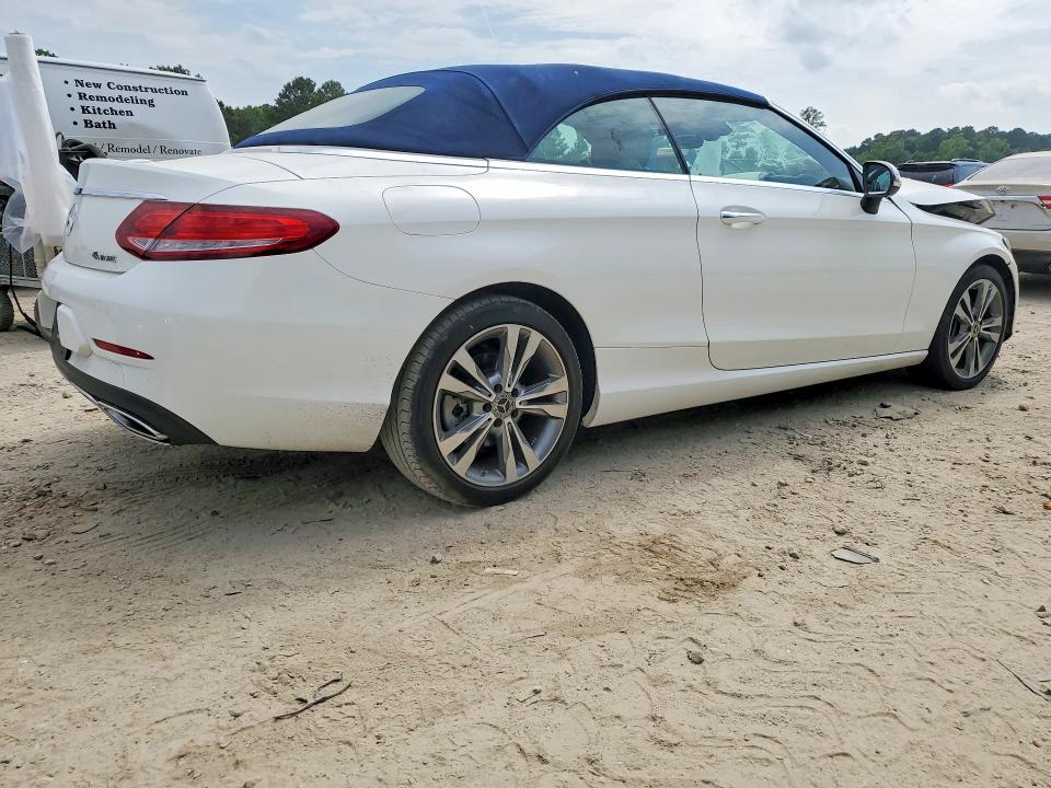 2018 Mercedes-benz C-klasse VIN WDDWK4KBXJF648914 COPART salvage auction — FRONT END, Va - Cert Of Title - Salvage, sold $2,600 on 2026-08-11 (photo 3)