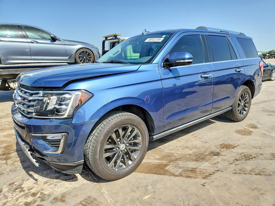 2019 Ford Expedition VIN 1FMJU2AT5KEA48690 COPART salvage auction — FRONT END, Tx - Salvage Vehicle Title, sold $14,000 on 2026-07-30 (photo 1)