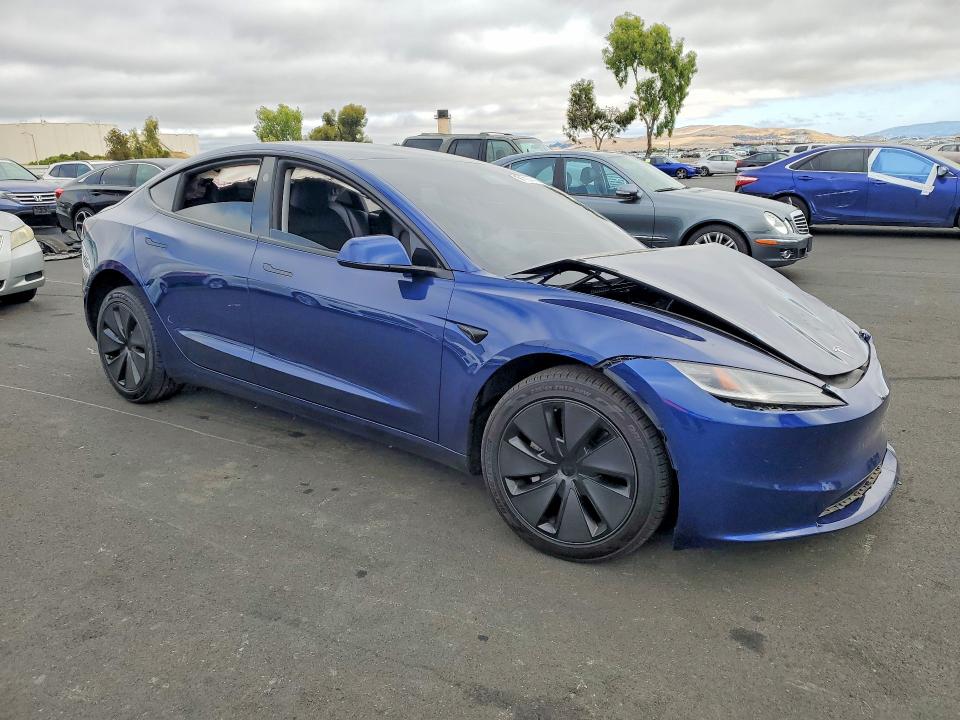 2024 Tesla VIN 5YJ3E1EA8RF743994 COPART salvage auction — FRONT END, Ca - Salvage Certificate, sold $8,300 on 2026-07-22 (photo 4)