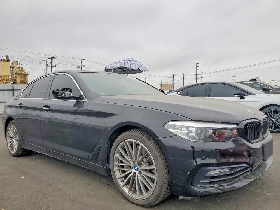 2018 BMW 5er VIN WBAJA9C50JB250998 COPART salvage auction — MECHANICAL, Ca - Salvage Certificate, sold $4,300 on 2026-07-13 (photo 4)