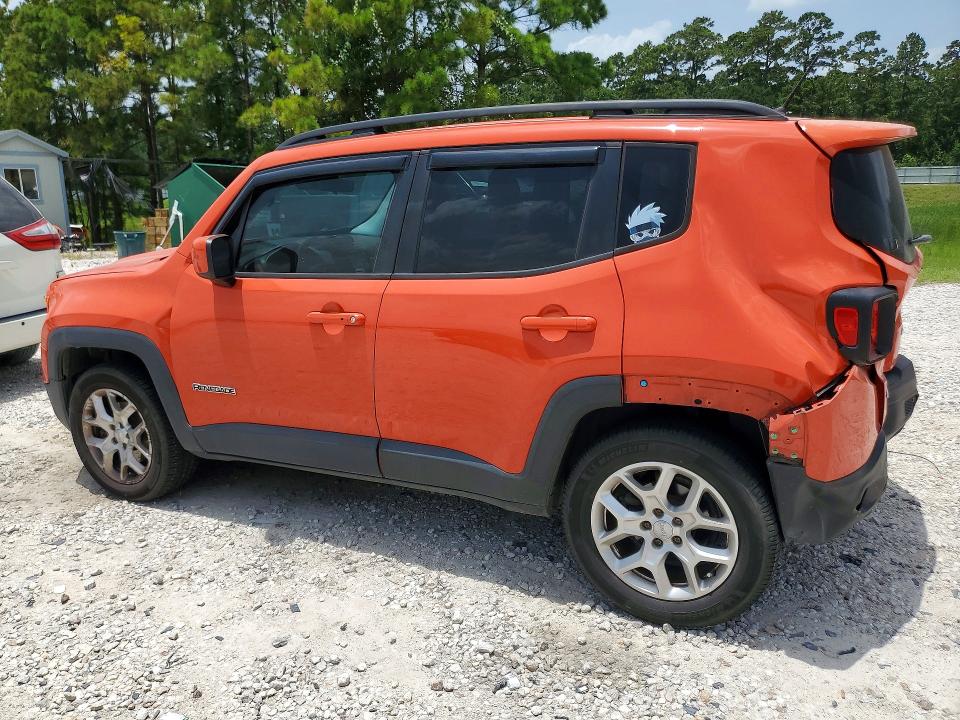 2015 Jeep Renegade VIN ZACCJBBT9FPB88467 COPART salvage auction — REAR END, Nj - Cert Of Title-Salvage, sold $2,100 on 2026-07-28 (photo 2)