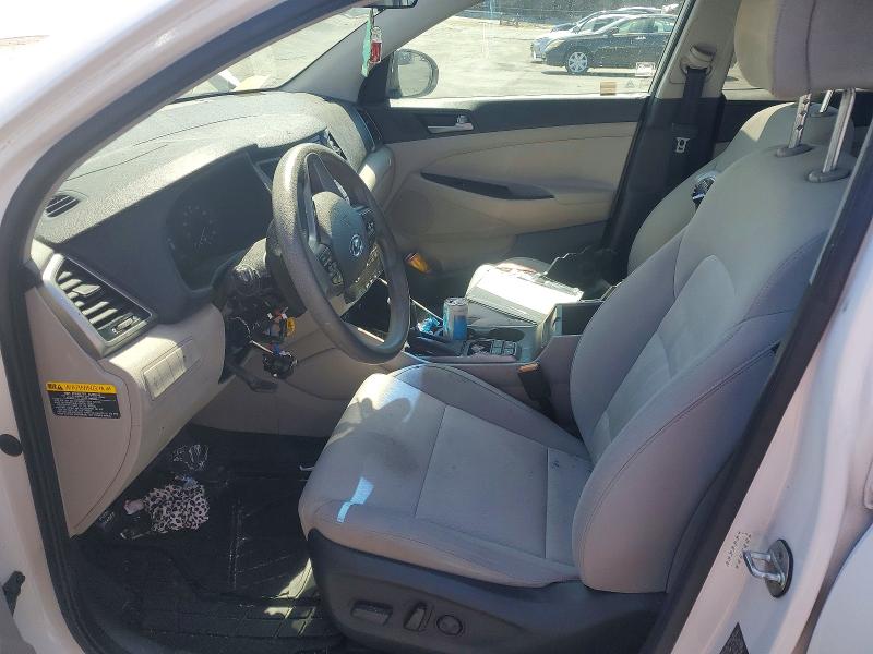 2017 Hyundai Tucson VIN KM8J33A40HU297530 COPART salvage auction — VANDALISM, Ca - Salvage Certificate, sold $2,850 on 2026-07-31 (photo 7)