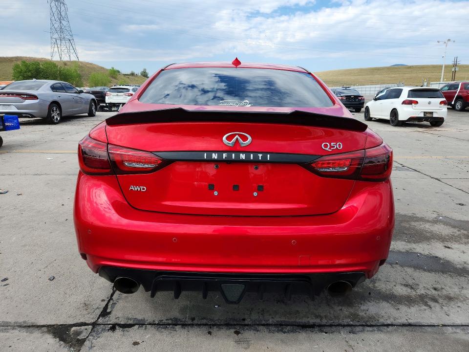 2021 Infiniti VIN JN1EV7BRXMM750292 COPART salvage auction — SIDE, Ny - Mv-907A Salvage Certificate, sold $6,500 on 2026-07-20 (photo 6)