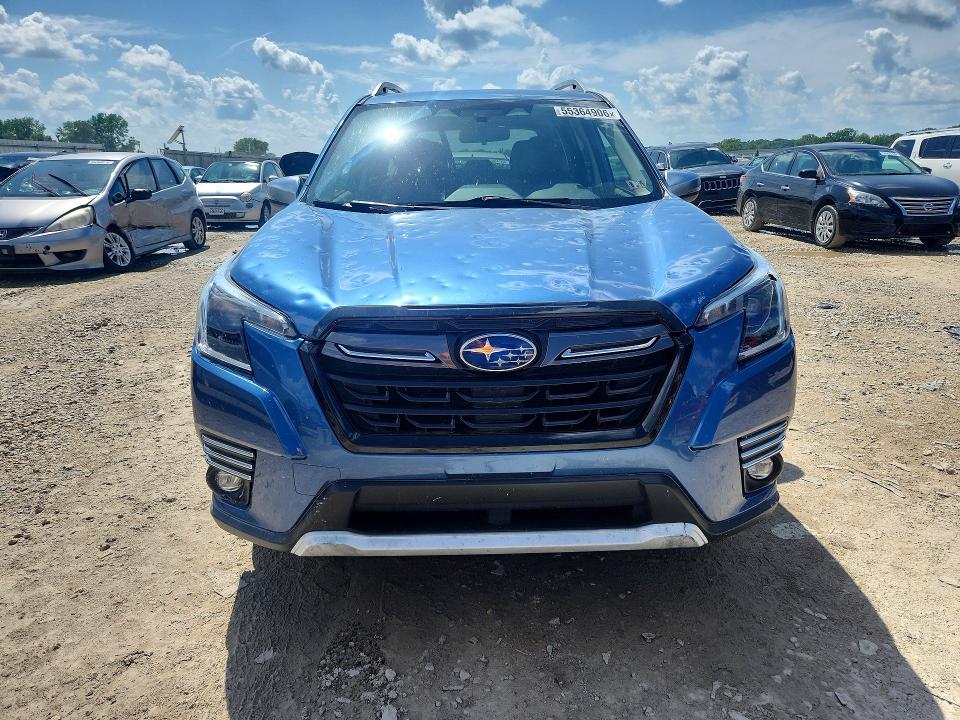 2022 Subaru Forester VIN JF2SKARC2NH483443 COPART salvage auction — HAIL, Ks - Cert Of Title-Salvage, sold $1,100 on 2026-07-30 (photo 5)