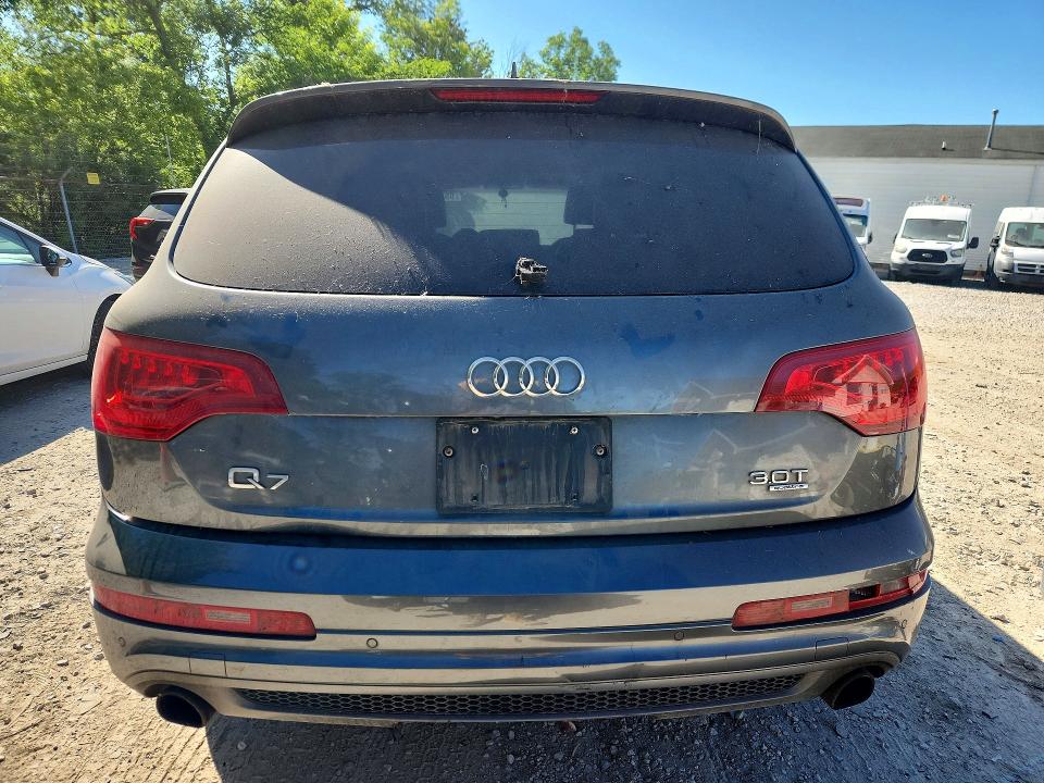 2014 Audi Q7 VIN WA1DGAFE4ED002656 COPART salvage auction — MECHANICAL, Oh - Certificate Of Title, sold $450 on 2026-07-22 (photo 6)