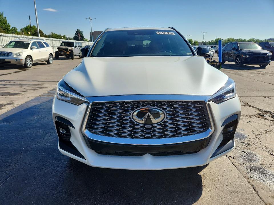 2022 Infiniti Qx55 VIN 3PCAJ5L30NF102816 COPART salvage auction — SIDE, Co - Public - Salvage Title, sold $10,700 on 2026-07-22 (photo 5)