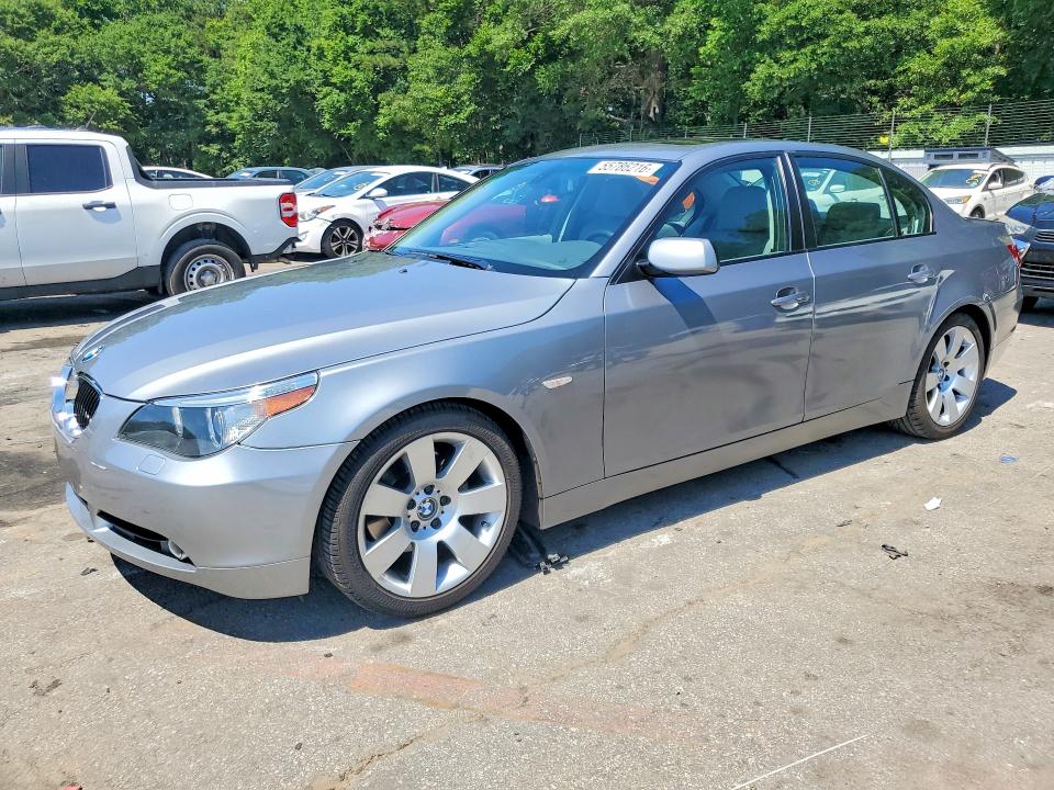 2004 BMW 5 series VIN WBANA73514B059066 COPART salvage auction — SIDE, Ga - Certificate Of Title, sold $2,150 on 2026-07-07 (photo 1)