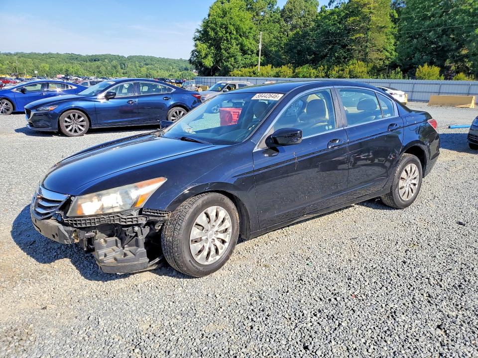 2012 Honda Accord VIN 1HGCP2F38CA239530 COPART salvage auction — FRONT END, Nc - Salvage Certificate Of Title, sold $725 on 2026-07-30 (photo 1)