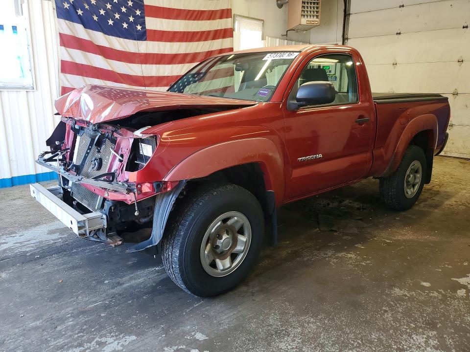 2005 Toyota Tacoma VIN 5TEPX42N45Z130252 COPART salvage auction — FRONT END, Me - Cert Of Title-Salvage Collisio, sold $2,600 on 2026-07-23 (photo 1)