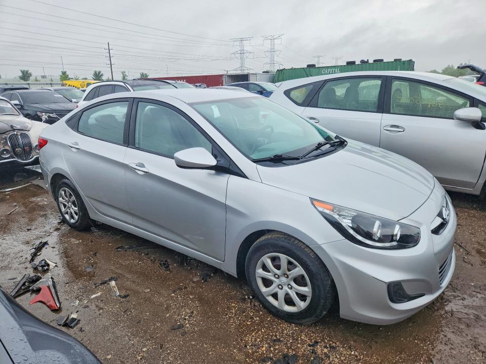 2014 Hyundai VIN KMHCT4AE5EU668412 COPART salvage auction — SIDE, Il - Salvage Certificate, sold $700 on 2026-07-02 (photo 4)