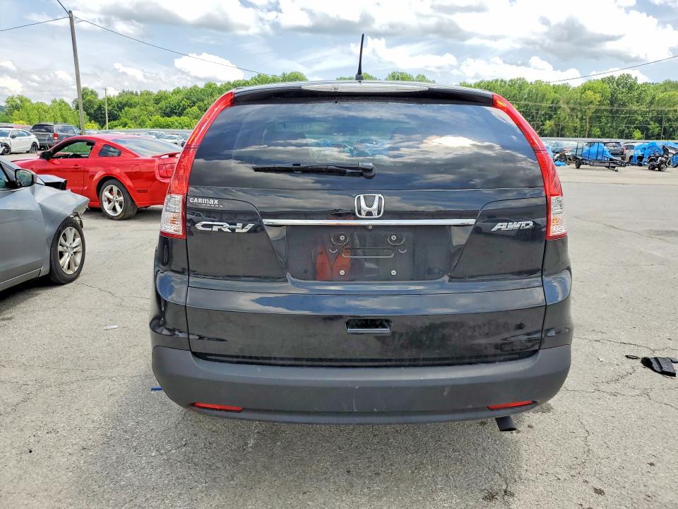 2013 Honda Cr-v VIN 5J6RM4H56DL057398 COPART salvage auction — REAR END, Ky - Cert Of Title-Salvage, sold $4,750 on 2026-07-02 (photo 6)