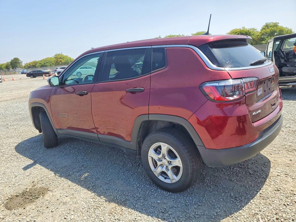 2022 Jeep Compass VIN 3C4NJDABXNT202719 COPART salvage auction — SIDE, Ca - Salvage Certificate, sold $3,750 on 2026-07-28 (photo 2)