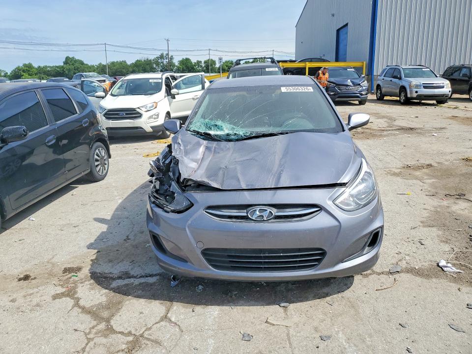 2016 Hyundai Accent VIN KMHCT4AE3GU064182 COPART salvage auction — ROLLOVER, Ky - Cert Of Title-Salvage, sold $475 on 2026-07-15 (photo 5)