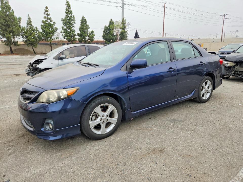 2013 Toyota Corolla VIN 5YFBU4EE1DP186958 COPART salvage auction — SIDE, Ca - Salvage Certificate, sold $1,750 on 2026-07-20 (photo 1)