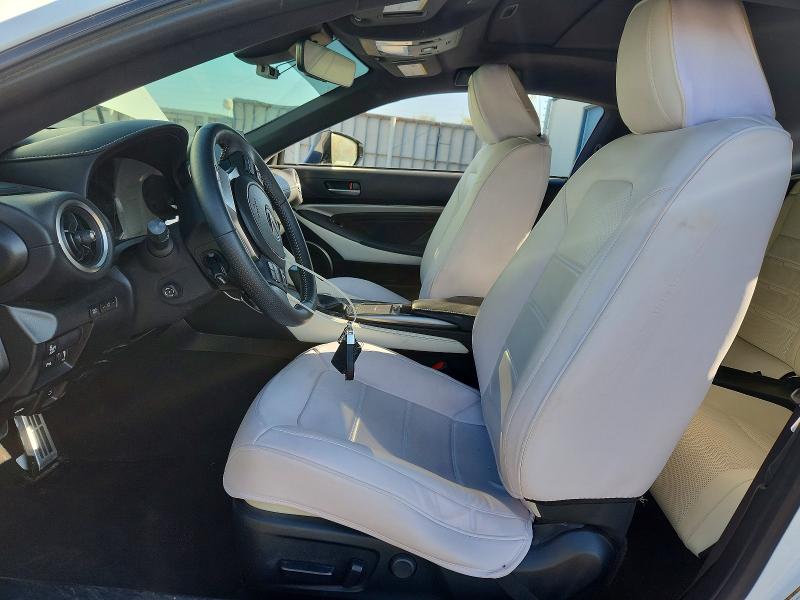 2023 Lexus Rc VIN JTHGZ5BC4P5027190 COPART salvage auction — REAR END, Tx - Salvage Vehicle Title, sold $12,500 on 2026-08-21 (photo 7)