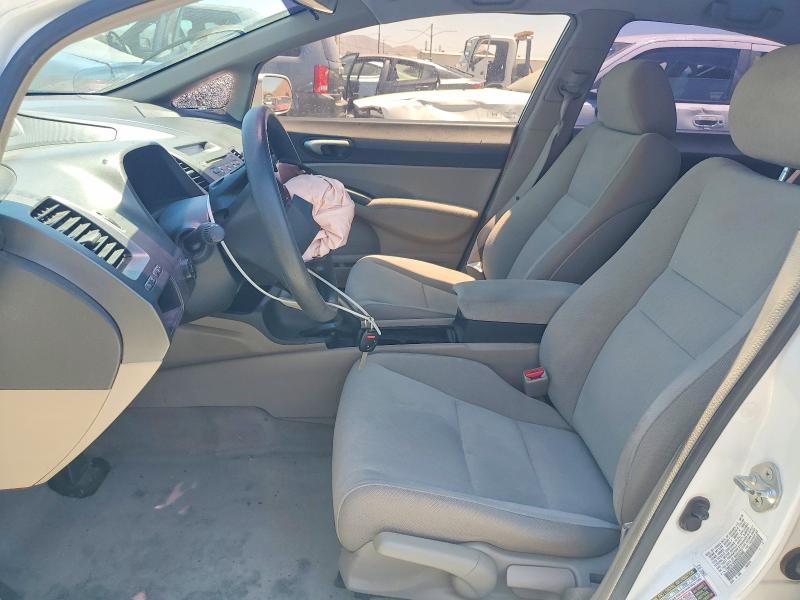2009 Honda Civic VIN 19XFA16599E050660 COPART salvage auction — FRONT END, Ca - Salvage Certificate, sold $1,300 on 2026-07-02 (photo 7)