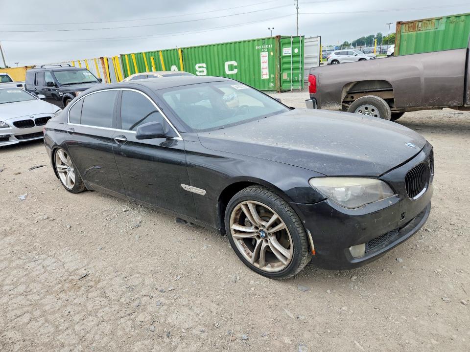 2011 BMW 7 series VIN WBAKC8C57BC434422 COPART salvage auction — NORMAL WEAR, In - Cert Of Title - Rebuilt Vehicl (P), sold $775 on 2026-07-02 (photo 4)