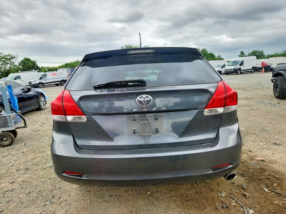 2010 Toyota Venza VIN 4T3ZA3BB6AU031903 COPART salvage auction — MECHANICAL, Md - Cert Of Salvage > 75% Damage, sold $3,800 on 2026-07-02 (photo 6)