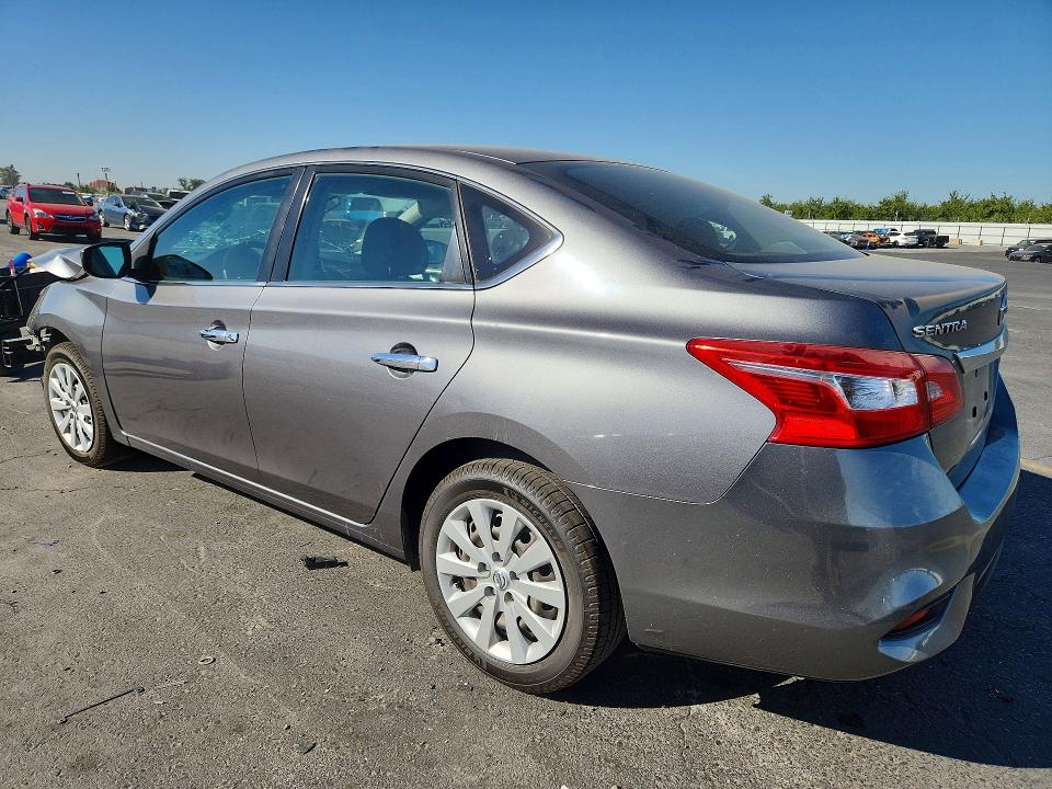 2017 Nissan Sentra VIN 3N1AB7AP0HY388712 COPART salvage auction — FRONT END, Ca - Salvage Certificate, sold $1,100 on 2026-07-09 (photo 2)