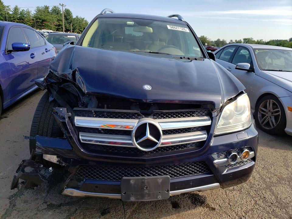2011 Mercedes-benz Gl-class VIN 4JGBF7BE2BA700958 COPART salvage auction — FRONT END, CT - CERT OF TITLE-SALVAGE, sold $450 on 2026-07-02 (photo 5)