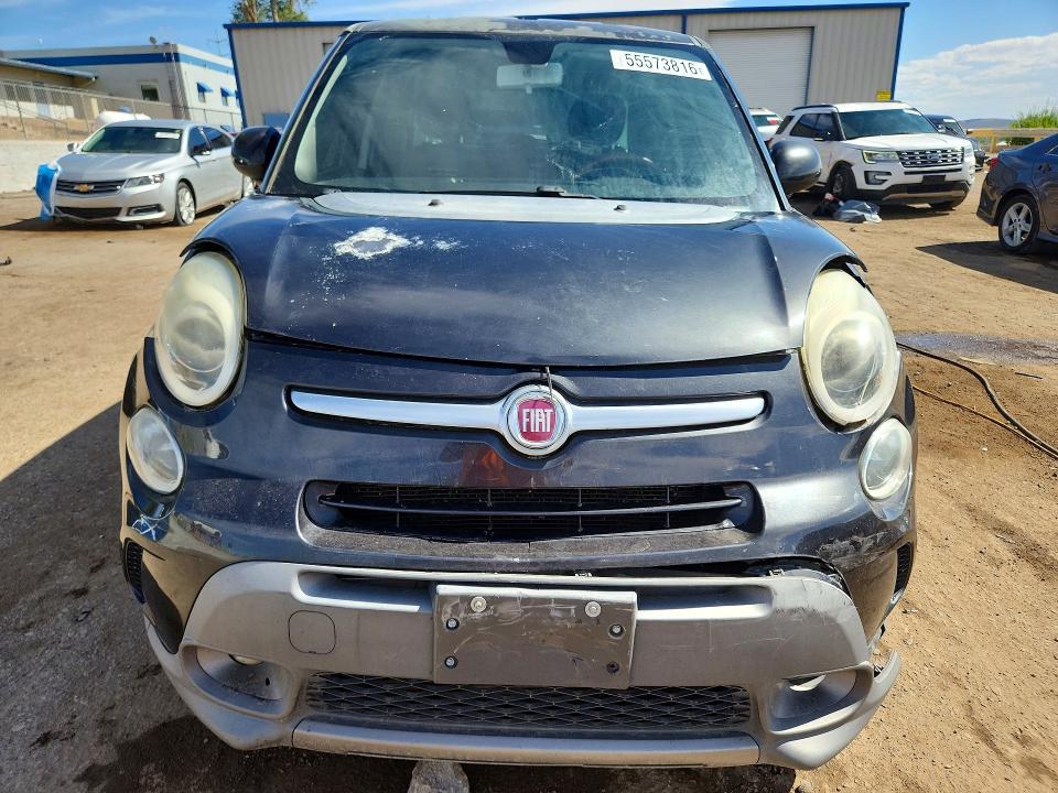 2014 Fiat 500 VIN ZFBCFADH6EZ018753 COPART salvage auction — FRONT END, Nm - Cert Of Title-Salvage, sold $525 on 2026-07-16 (photo 5)
