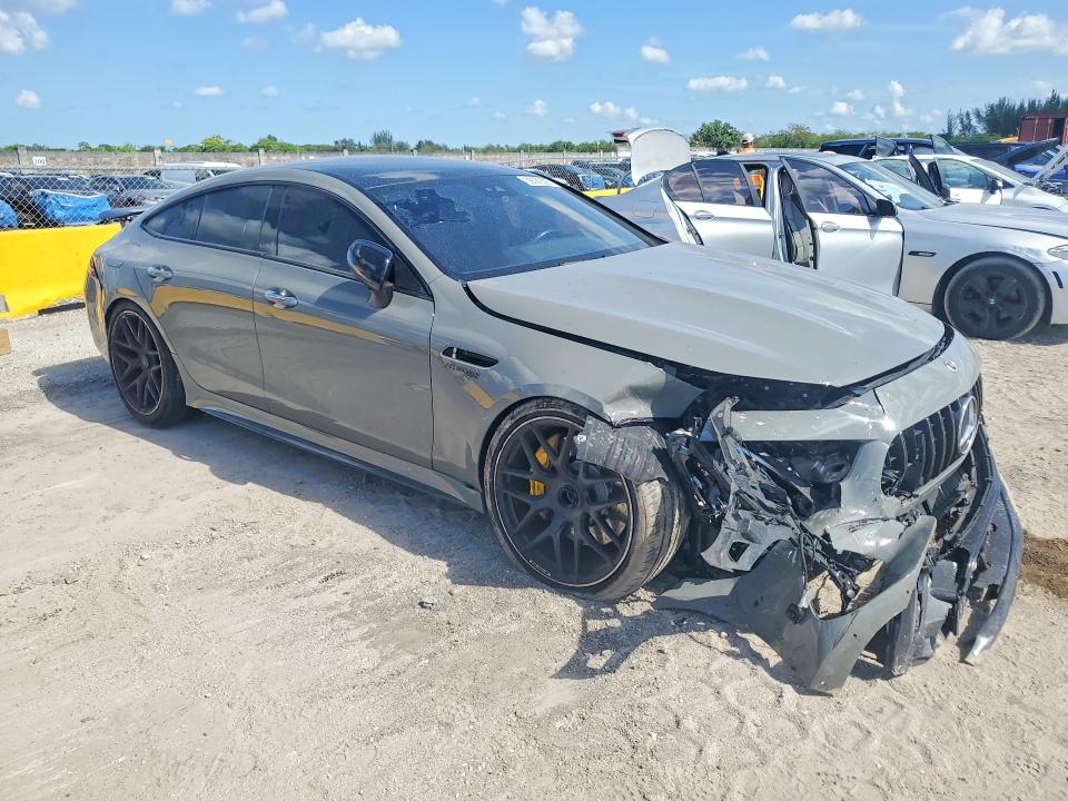 2023 Mercedes-benz AMG GT VIN W1K7X8KB3PA059223 COPART salvage auction — FRONT END, Fl - Cert Of Title Slvg Rebuildable, sold $49,000 on 2026-08-19 (photo 4)