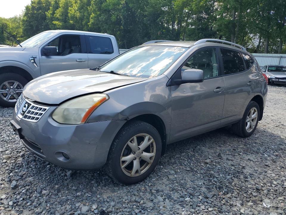 2009 Nissan Rogue sport VIN JN8AS58V19W442909 COPART salvage auction — FRONT END, MA - CERT OF TITLE-RECONSTRCTD COLL, sold $375 on 2026-07-16 (photo 1)