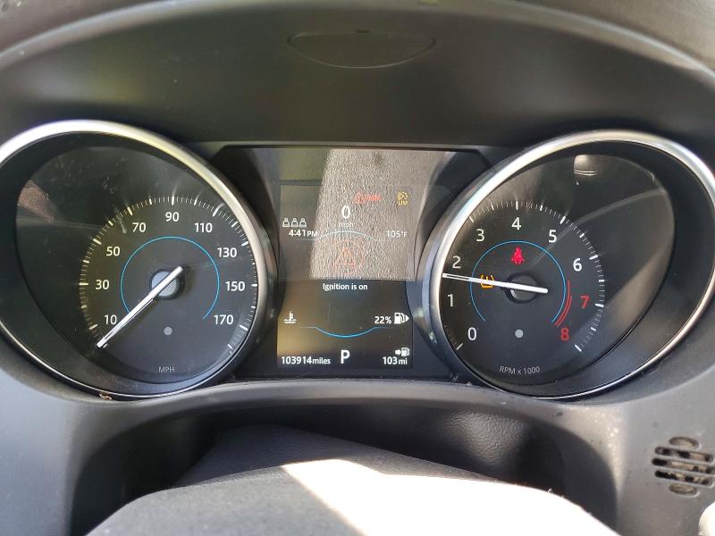 2019 Jaguar F-pace VIN SADCJ2FX4KA369696 COPART salvage auction — REAR END, Ok - Cert Of Title-Salvage, sold $3,100 on 2026-07-28 (photo 9)